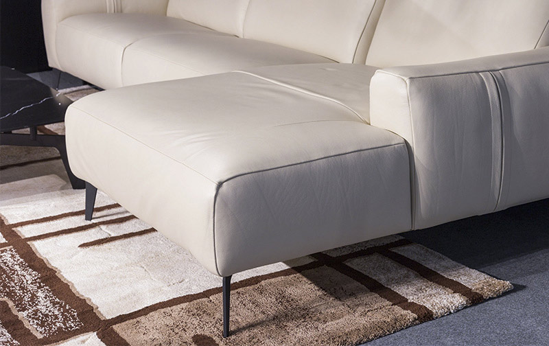 sofa da trắng