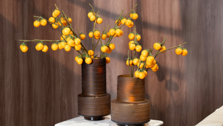 Bình hoa Galen; Cành cà chua – Decora
